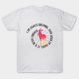 The Last Unicorn "Always Dreaming" T-Shirt